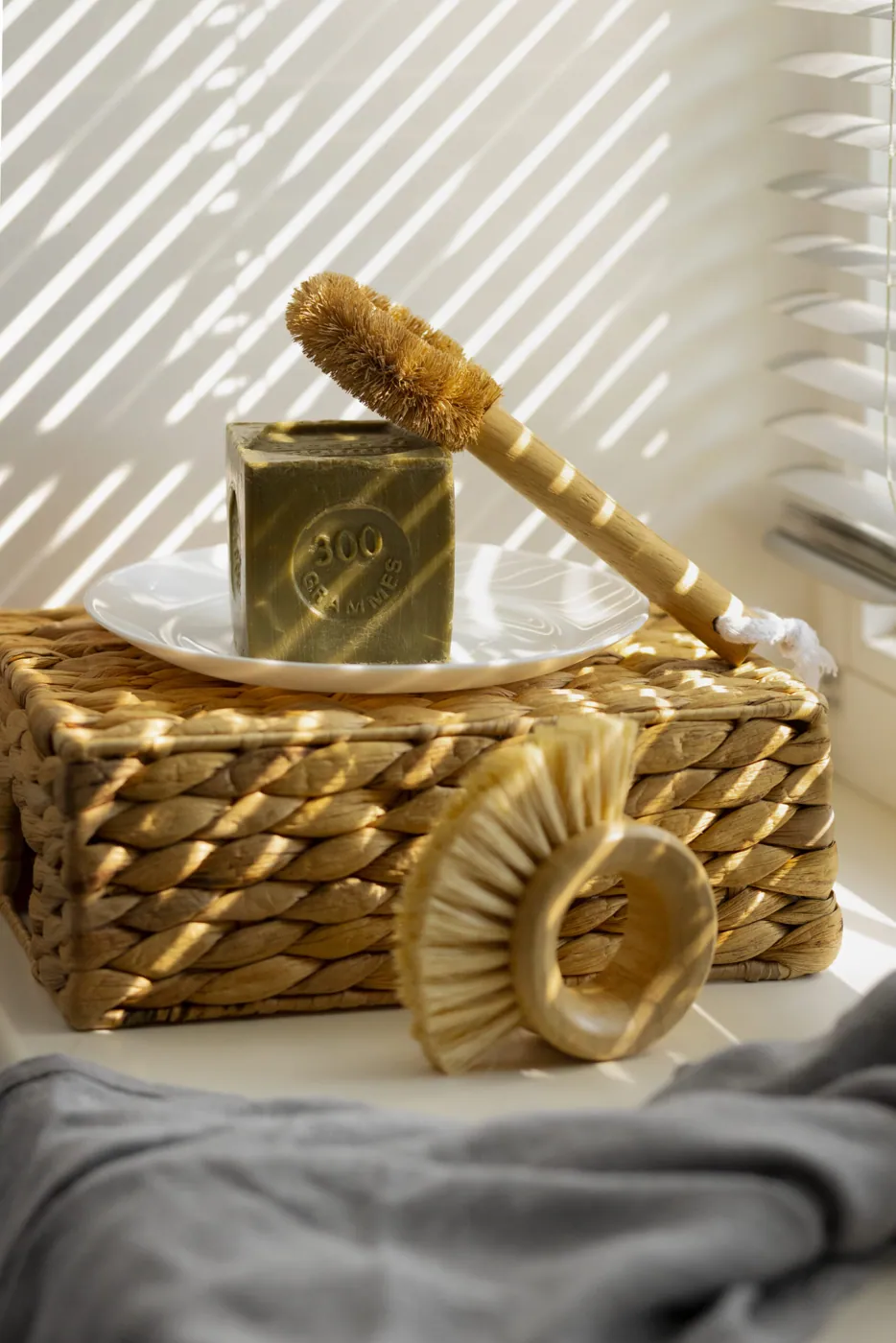 Goldene Dekoration im Studio
